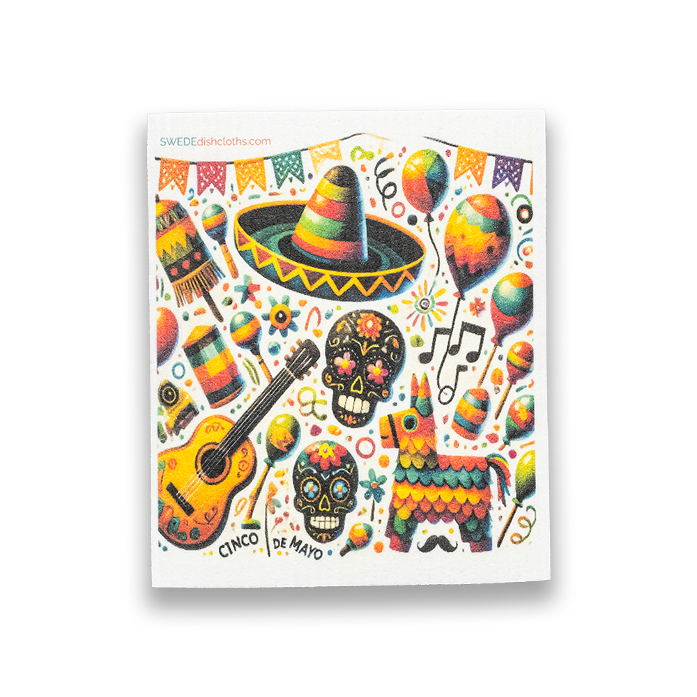 Swedish Dishcloth Cinco de Mayo