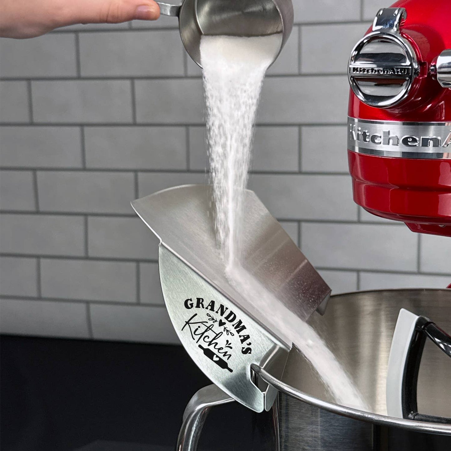 Slogan Pouring Chutes / For Metal Mixing Bowls: Baking Is My Superpower