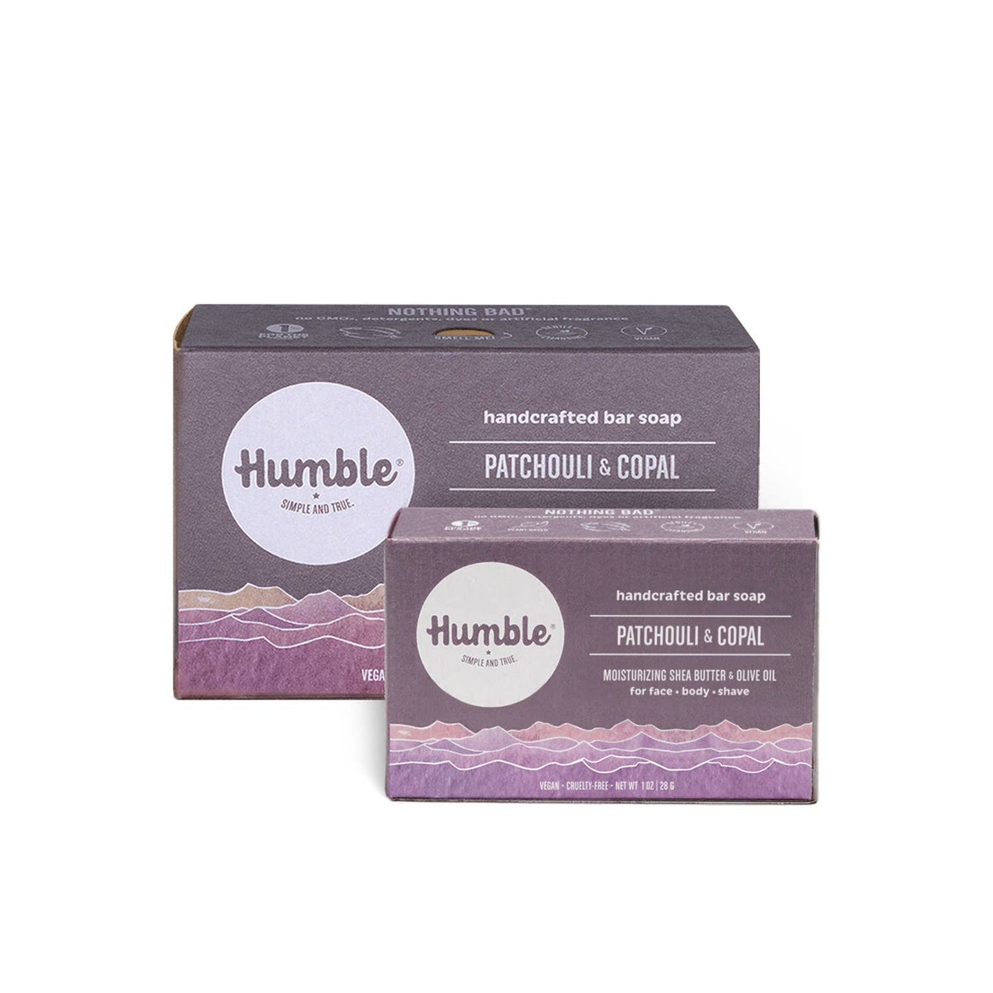 PatchouIi & Copal Travel Soap Bar