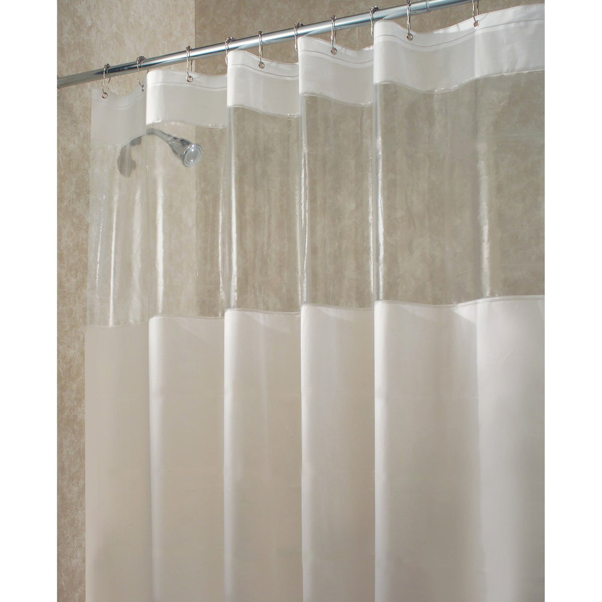 SHOWER CURTAIN VINYL HITCHCOCK