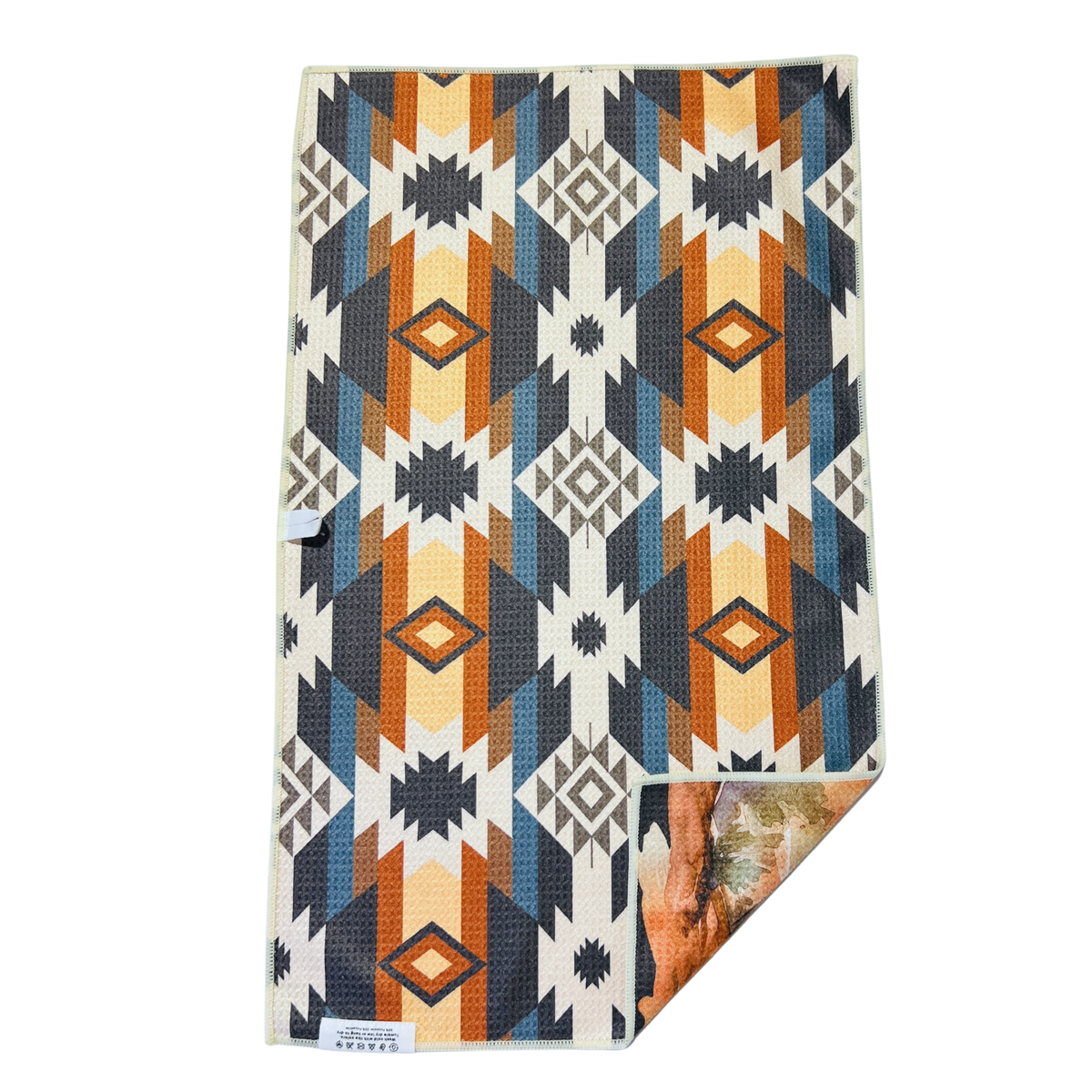 Desert Rider | Waffle Weave Microfiber Towels Kitchen & Bath - Hand Towel