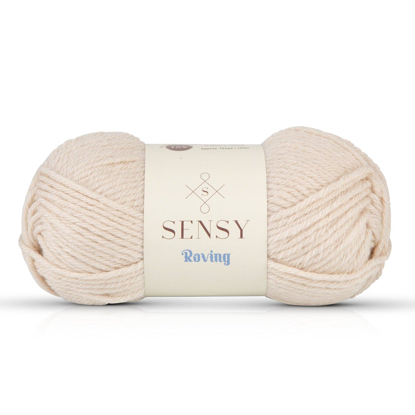 Sensy Roving Yarn, 3.5 oz, 132 Yards, Gauge 5 Bulky: Dark Gray Heather / 1 Skein