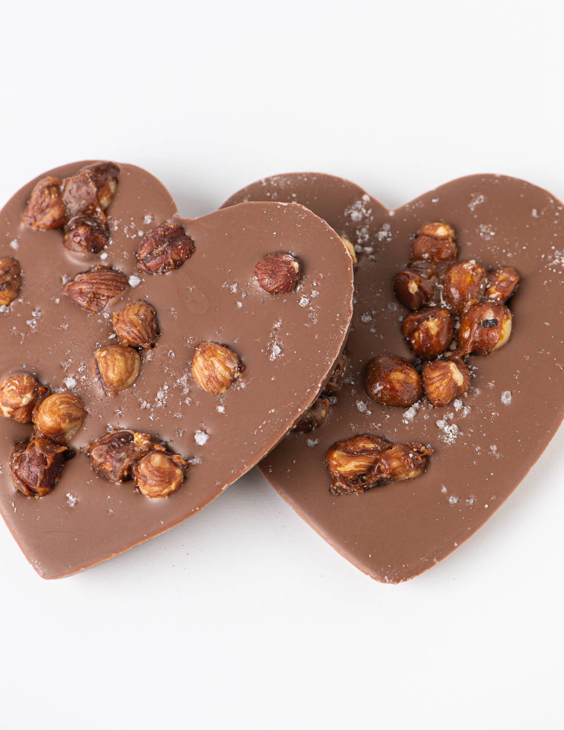 Chocolate Heart's: White Chocolate Pistachio Cranberry