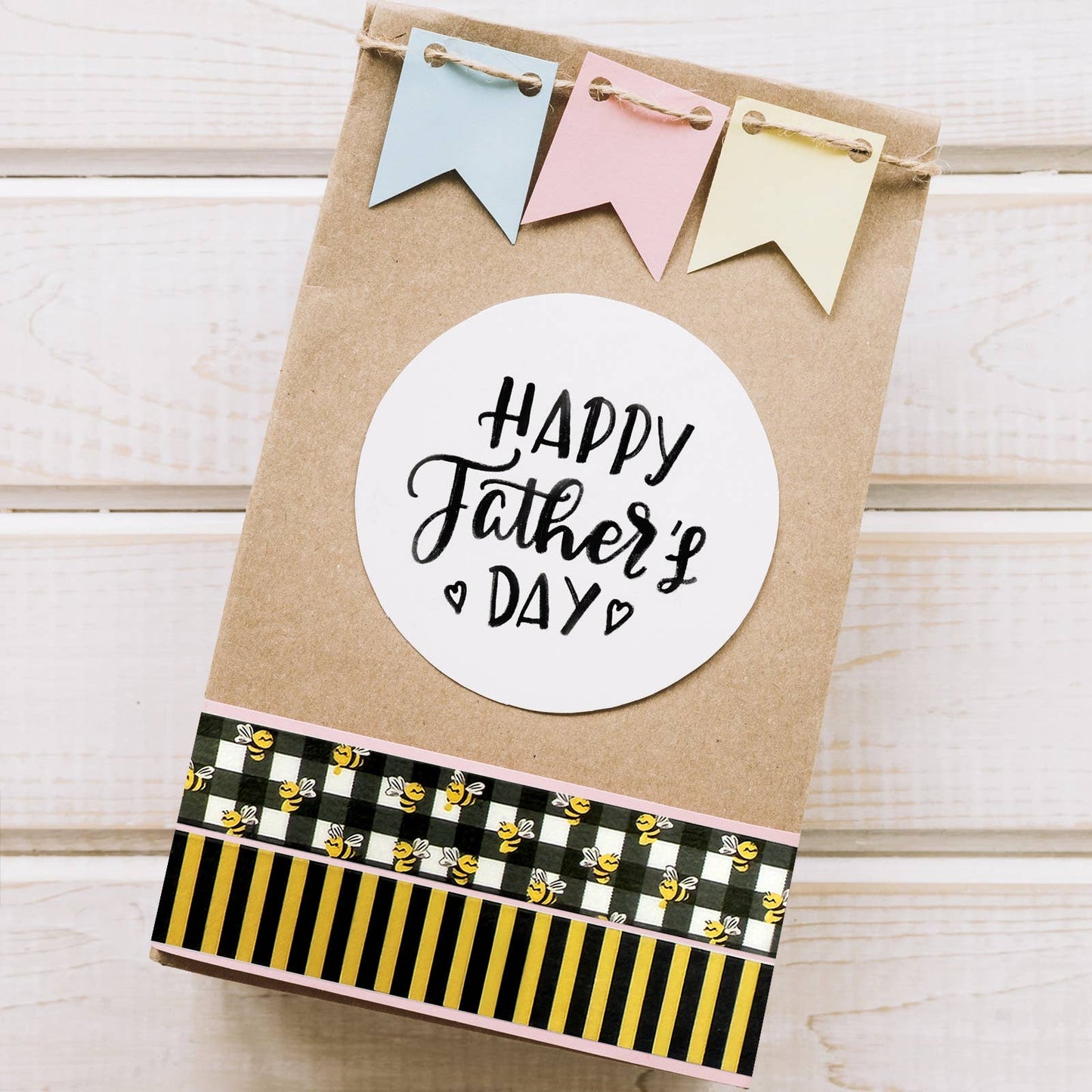 Wrapables Yellow Bees Washi Tape