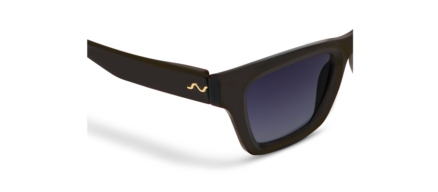 Savvy (Sunglasses): Coffee / No Correction / None