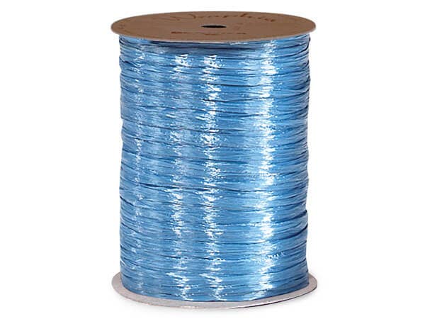 Pearlized Raffia Ribbon: Celadon Pearlized / 1 Pack / 500 yards