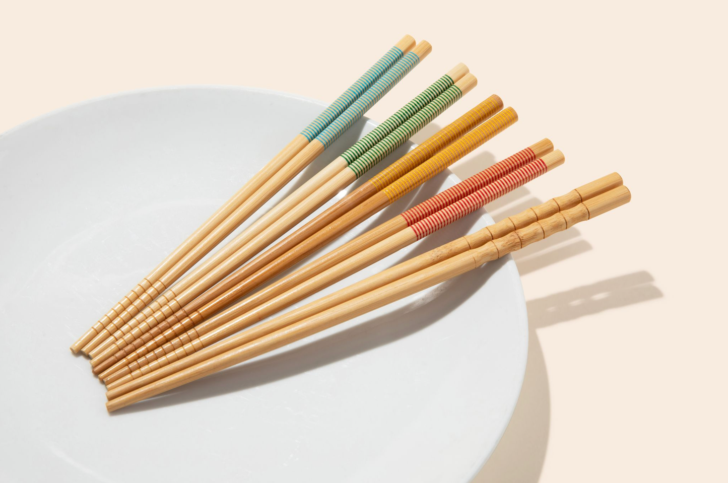 Bamboo Chopsticks - Set of 2 | Summer Bestseller: Black