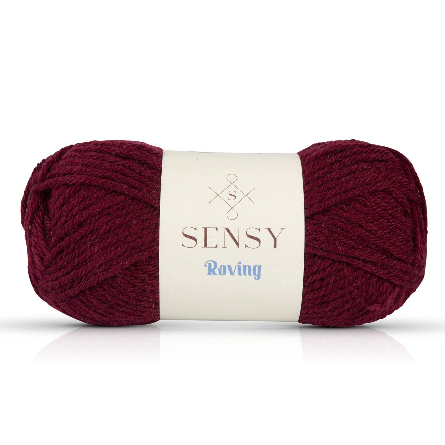 Sensy Roving Yarn, 3.5 oz, 132 Yards, Gauge 5 Bulky: Plum / 1 Skein