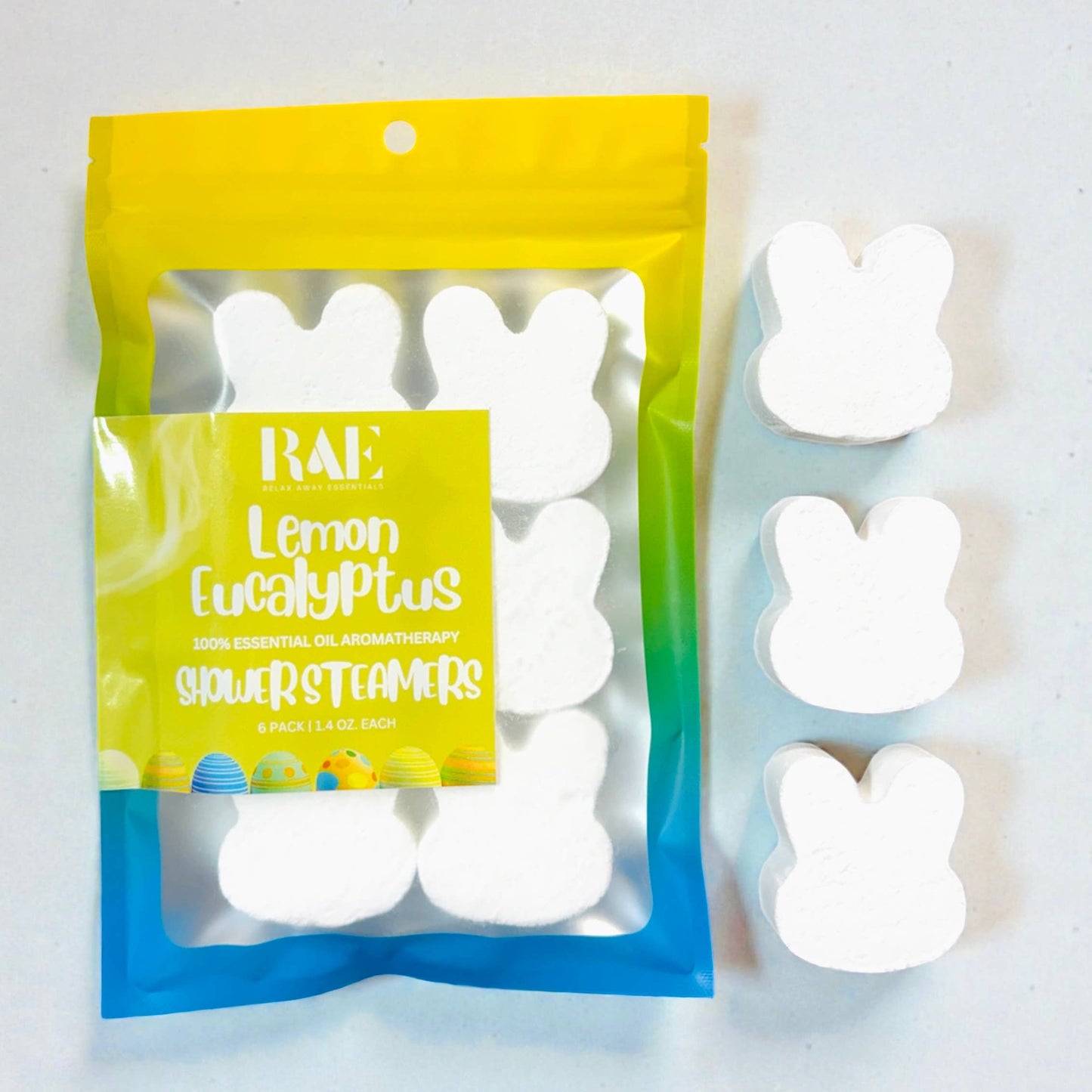 Easter Bunny Shower Steamers - 6 Pack - Aromatherapy: Lavender