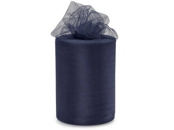 Premium Color Packaging Tulle: Navy Blue / 1 Pack / 6"x100 yards