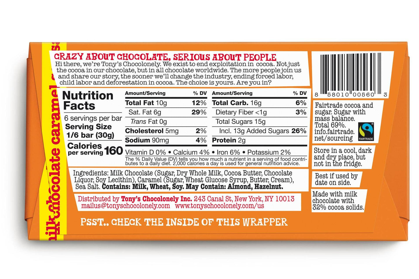Milk caramel sea salt 32%: Milk caramel sea salt 32%