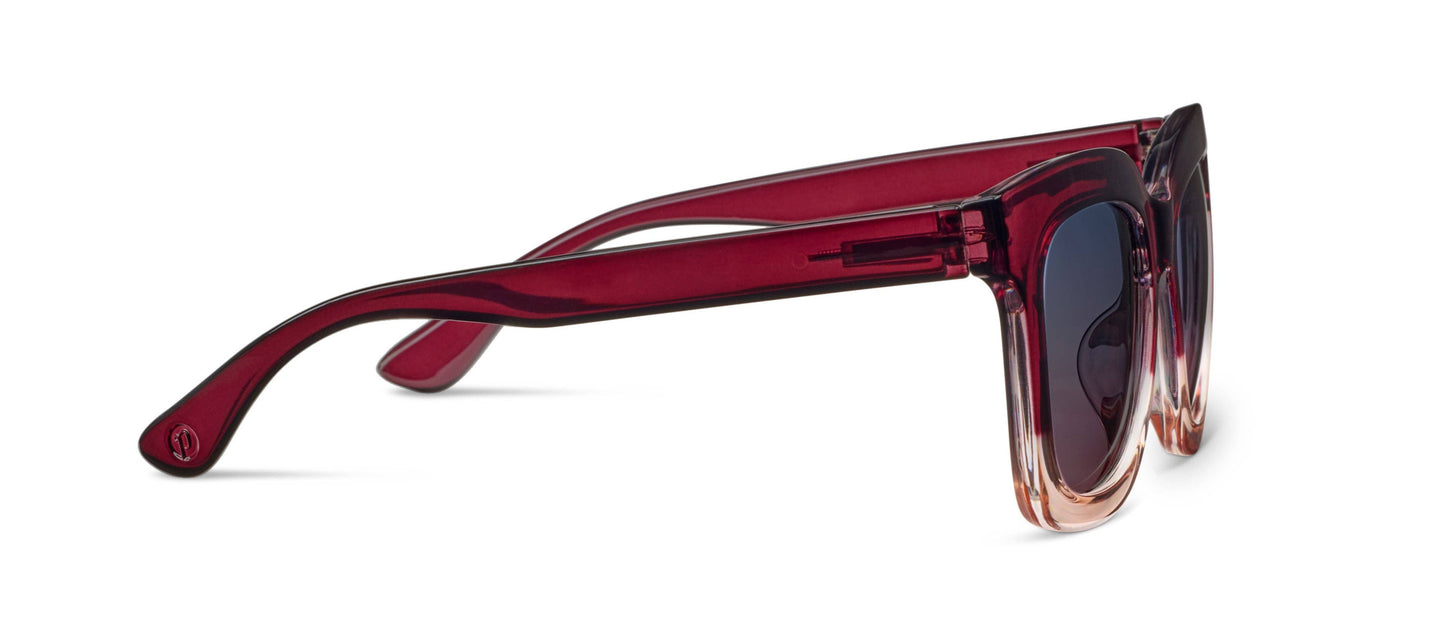 Cabana (Sunglasses): Cherry/Blush / No Correction / None
