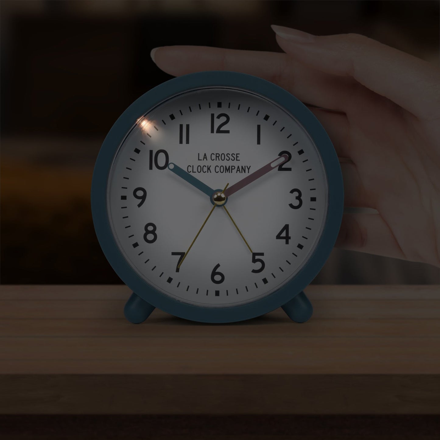 4.4-inch Analog Quartz Alarm Clock