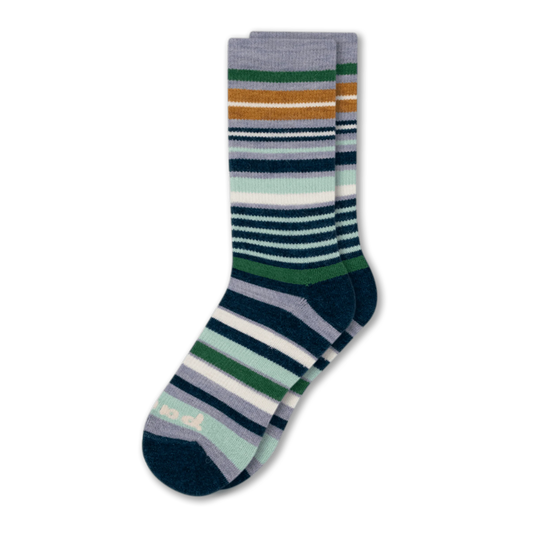 Women's Crew Pacas Socks: Small/Medium (US: 5-8) STRIPS