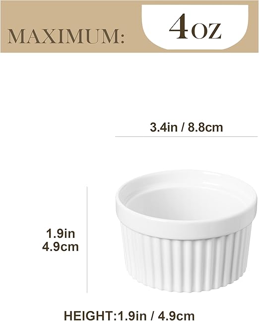 RAMEKIN 6 OZ 3.25"