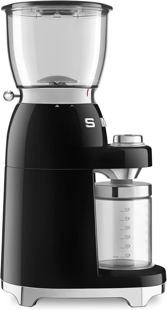 Smeg 50's Retro Style Coffee Grinder - Black