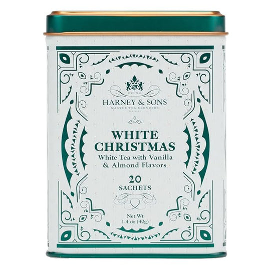 WHITE CHRISTMAS WHITE TEA W/ VANILLA & ALMOND FLAVORS