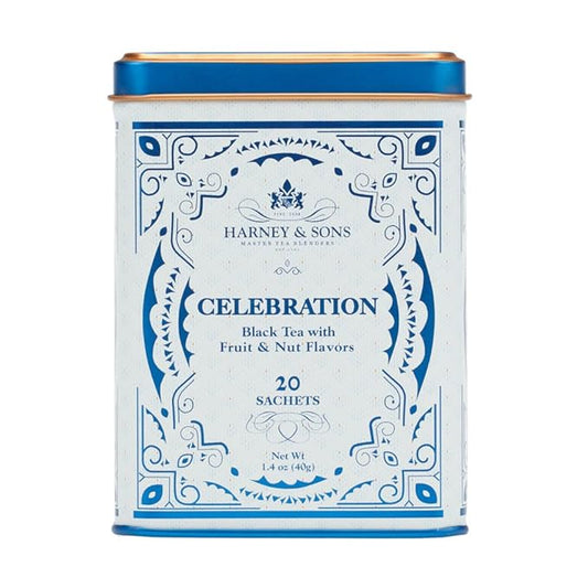 CELEBRATION BLACK TEA W/FRUIT & NUT FLAVORS