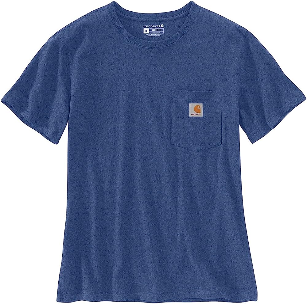 Carhartt Women's Loose Fit Heavyweight Short-Sleeve Pocket T-Shirt