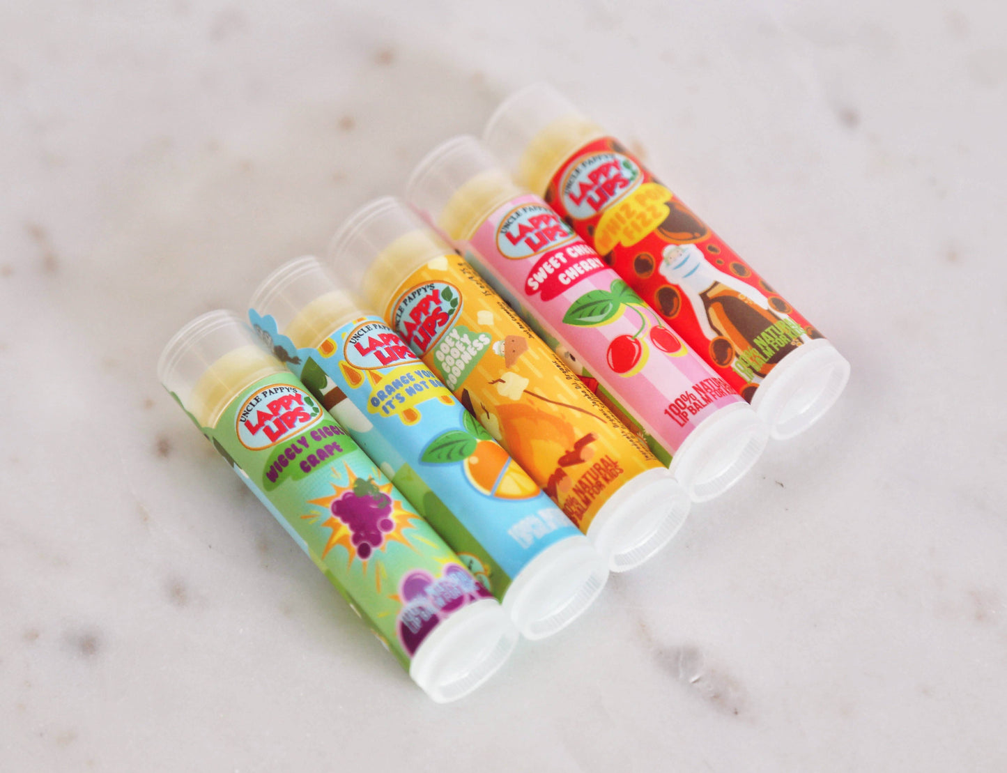 Lappy Lips Assorted Tube Filled Treasure Chest