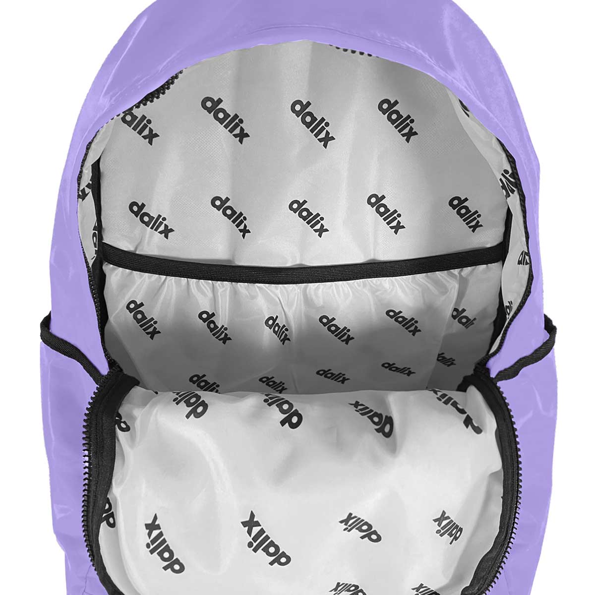 Dalix Classic Vibes Backpack: Navy Blue