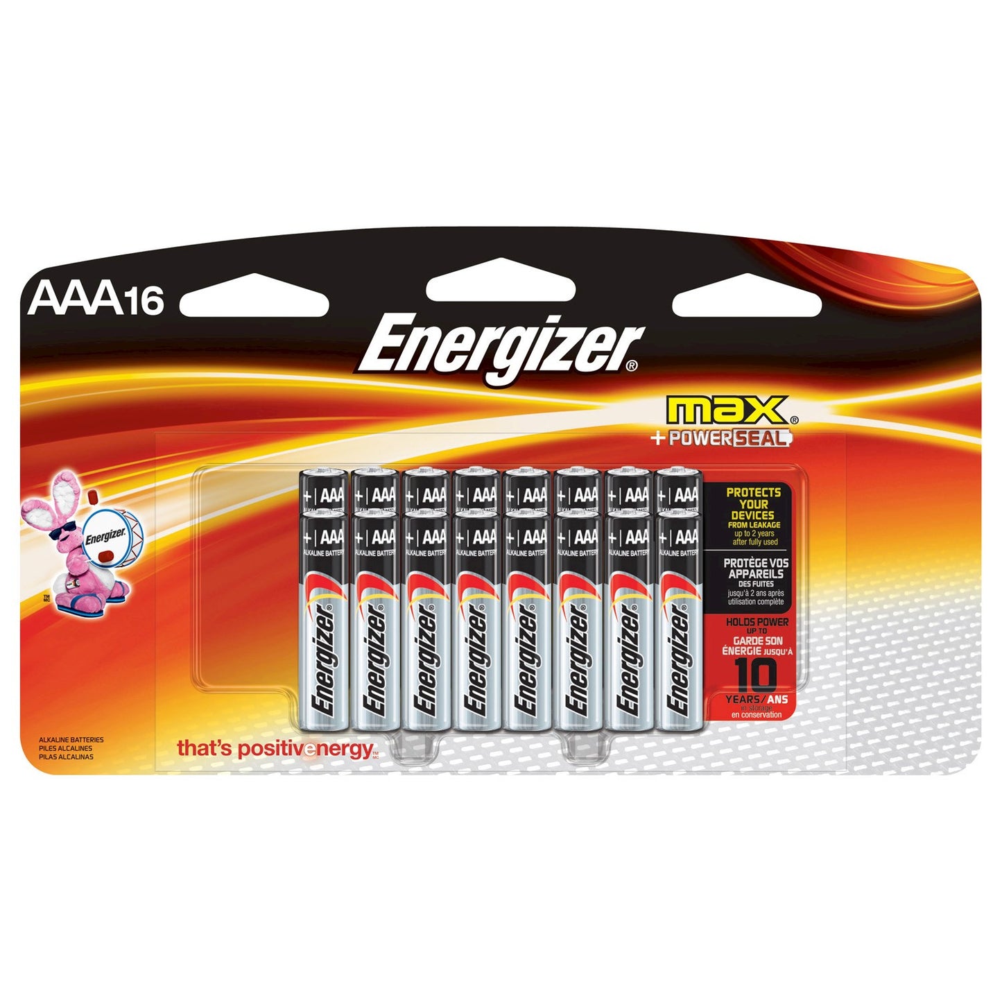 BATTERY AAA 16PK ENERGIZER MAX
