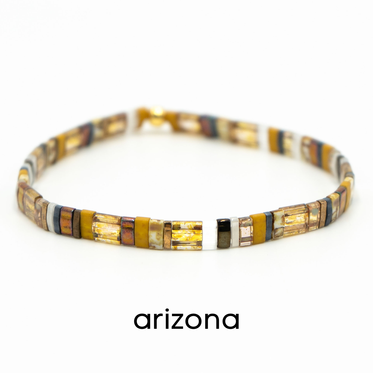 ARIZONA - Tila Bead Bracelets: 6.75 inches - LG
