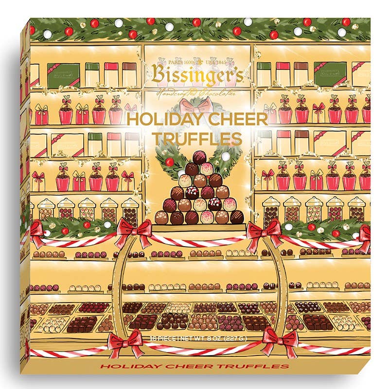 Bissinger's Holiday Cheer Truffles - 16 PC
