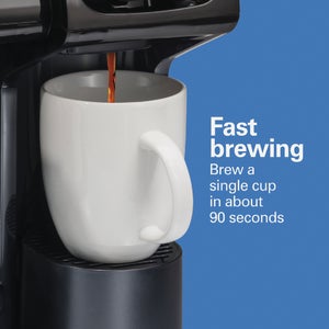 Hamilton Beach FlexBrew Trio 12 Cup Black Coffee Maker
