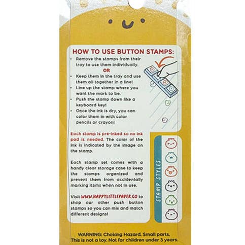 Dumpling Button Stamps