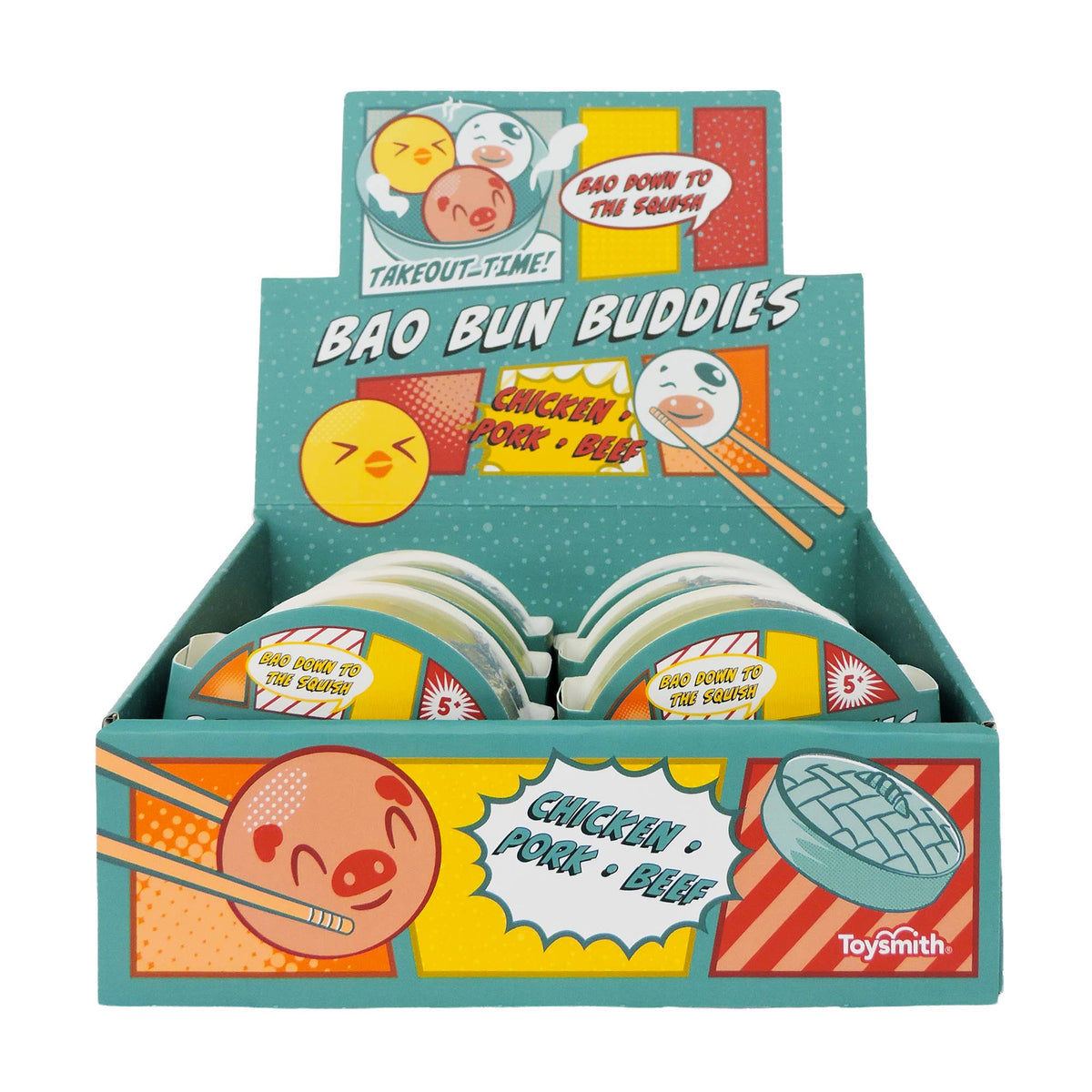 Toysmith Bao Bun Buddies (squishy)