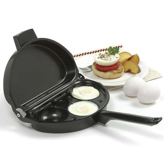 665 OMLET PAN W/ 3 EGG POACHER