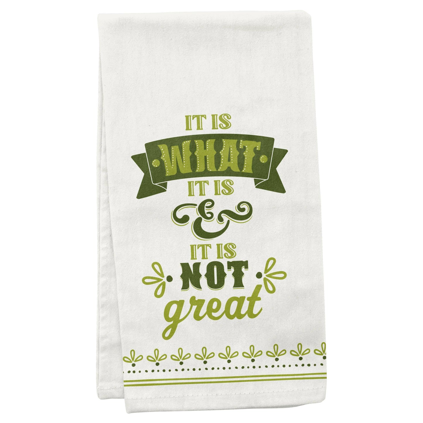 Cheeky Flour Sack Tea Towels: Butter