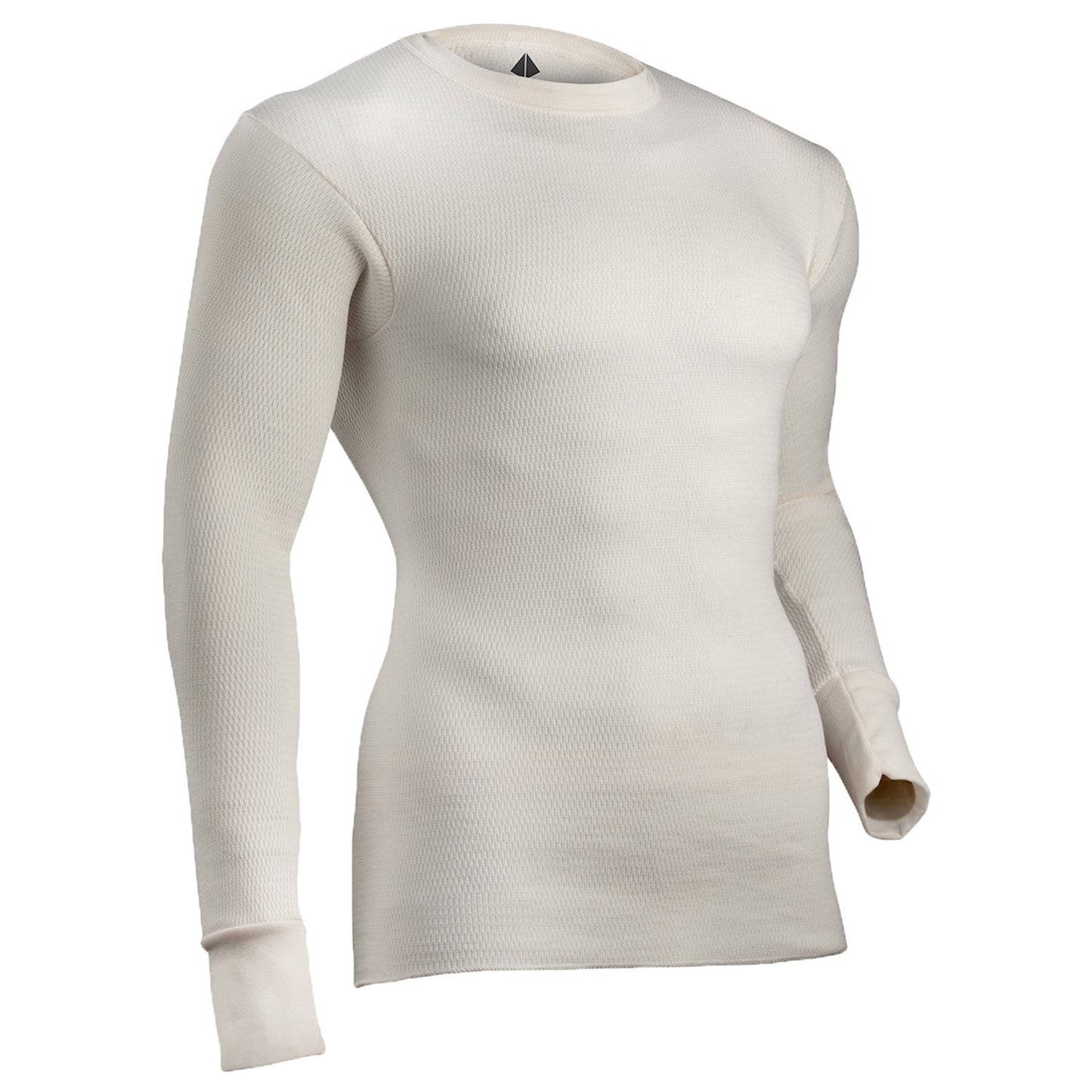 2XL HEAVYWEIGHT THERMAL SHIRT LS NATURAL INDERA