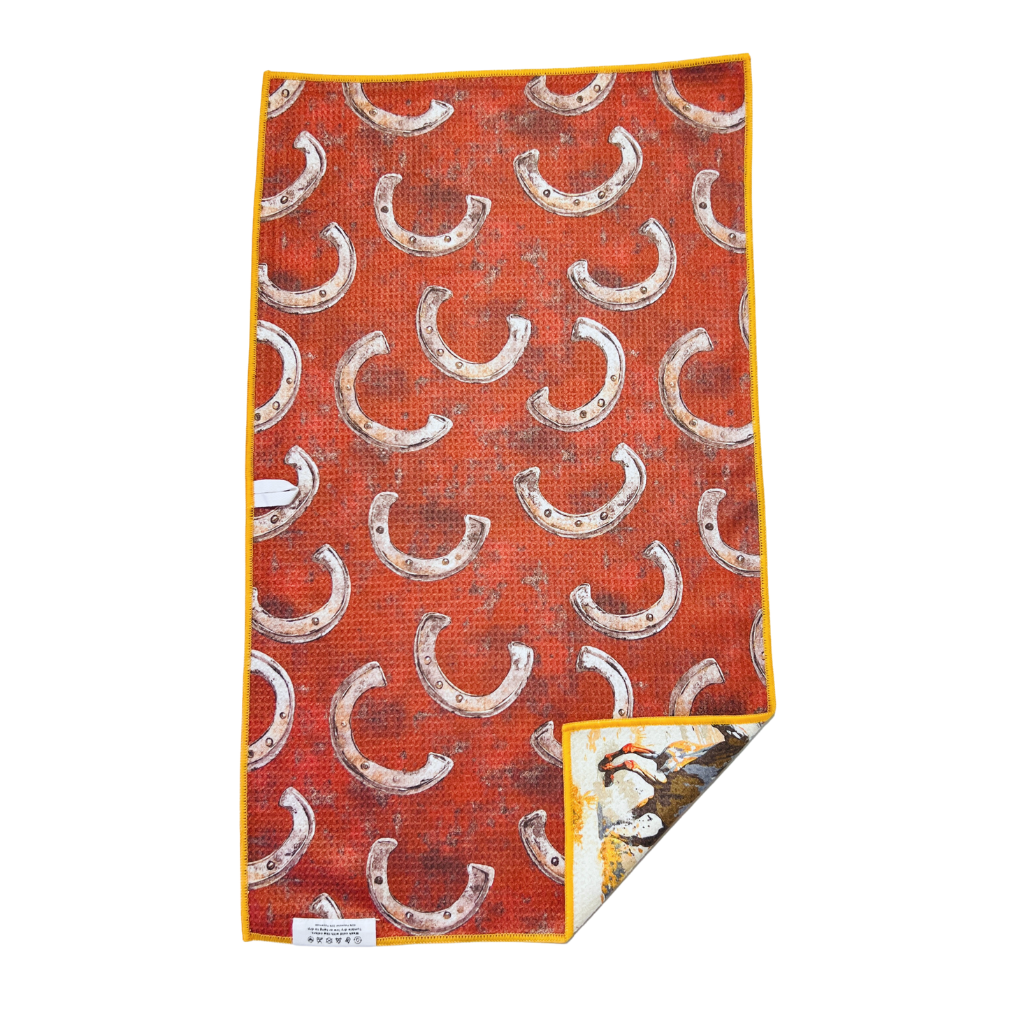 Horse Country | Waffle Weave Microfiber Towels Kitchen & Bath: Hand Towel