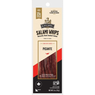 Salami Stick Whips Picante - Single Portion Shelf Stable