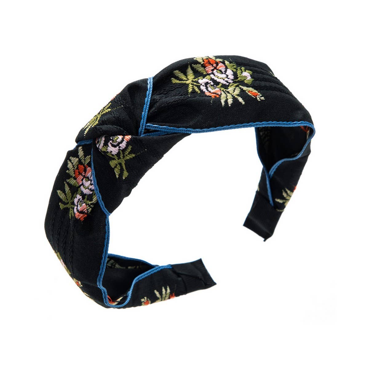 CROSS EMBROIDERY FASHION HEADBAND_CWAHA1253: Beige / (OS) 3