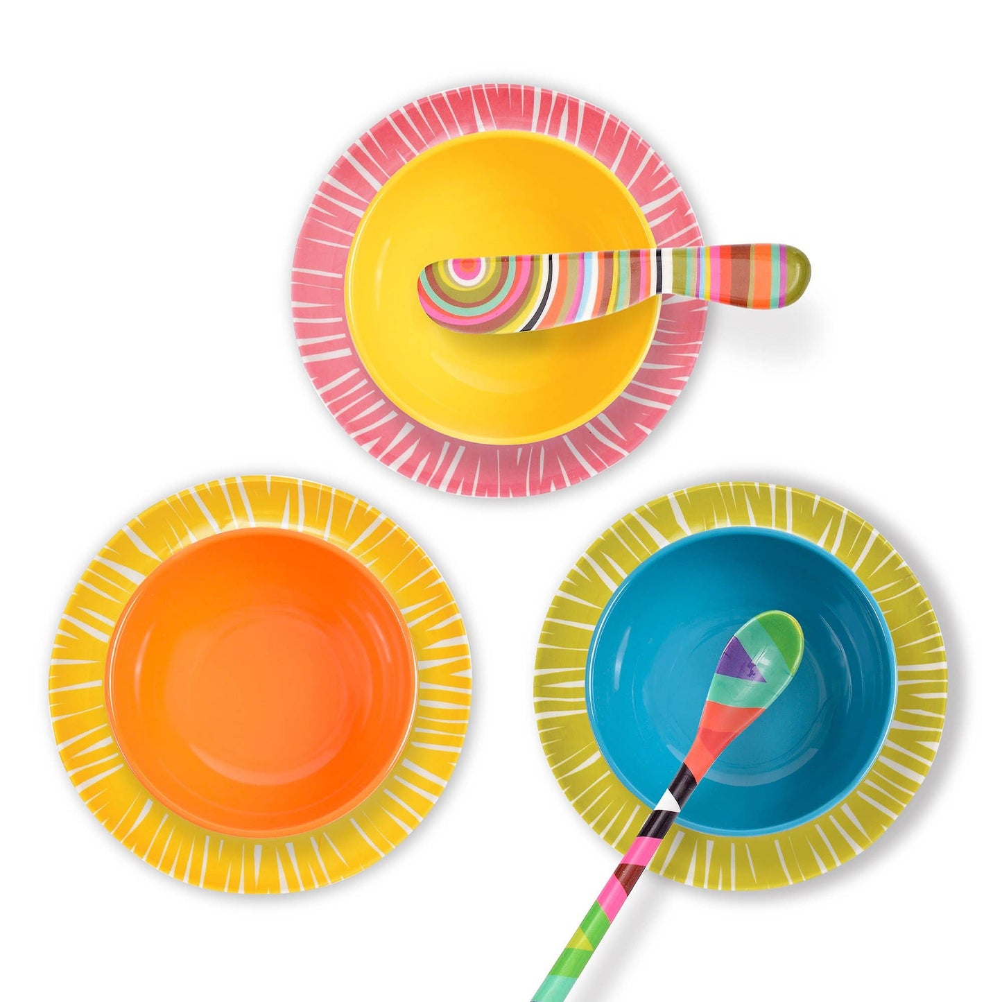 Fringe 6.5" Appetizer Plate - Set of 6