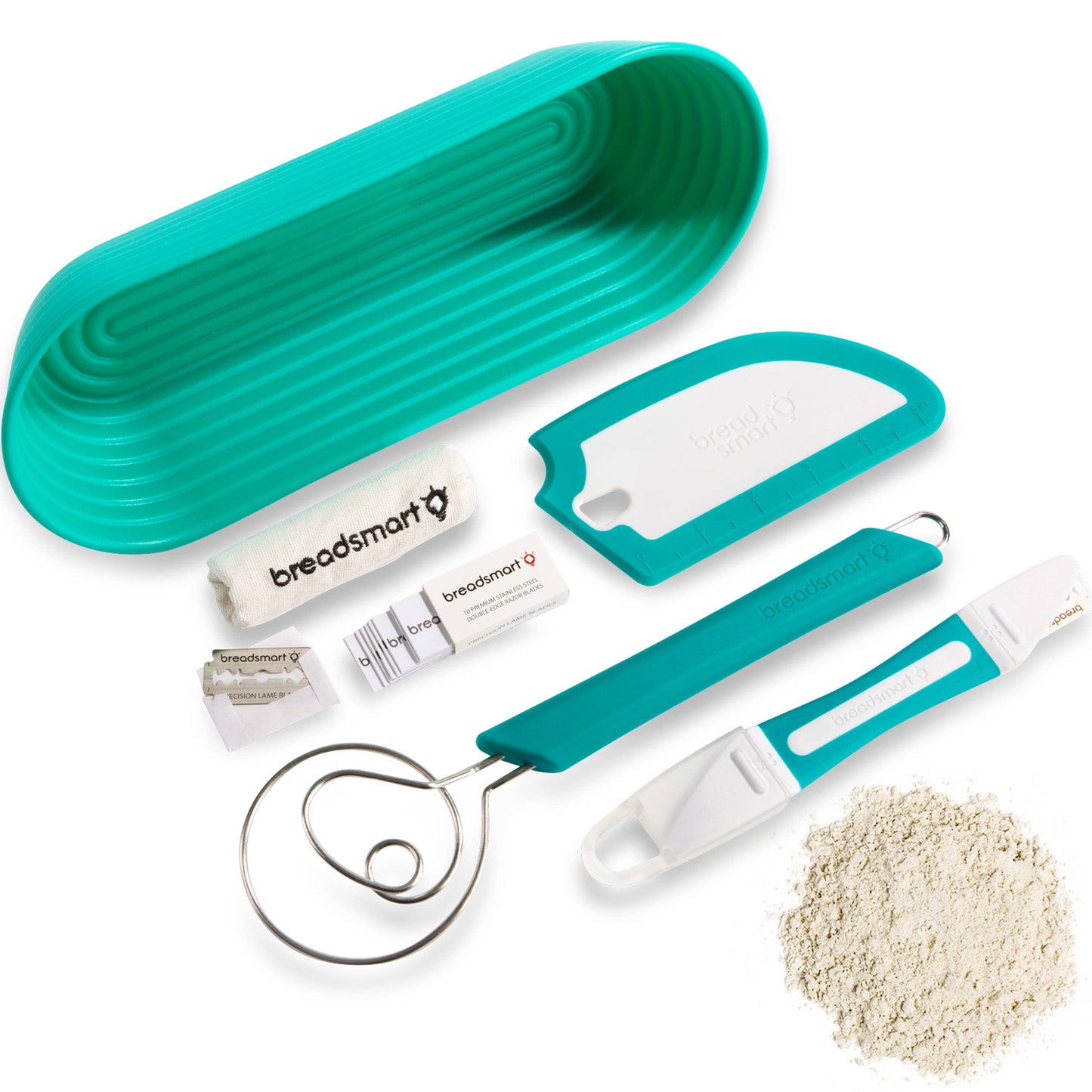 Breadsmart 5pc Bread Making Kit: Purple