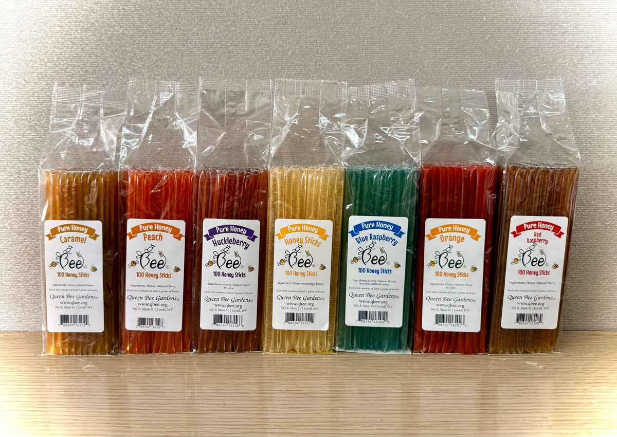 Caramel Honey Sticks - 100 ct