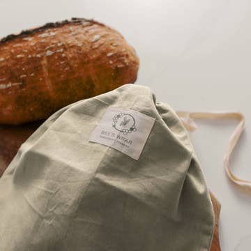 New! Artisan Bread Bag - Natural/Bakery Lane Lined