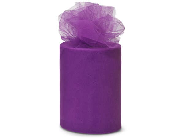 Premium Color Packaging Tulle: Burgundy Red / 1 Pack / 6"x100 yards