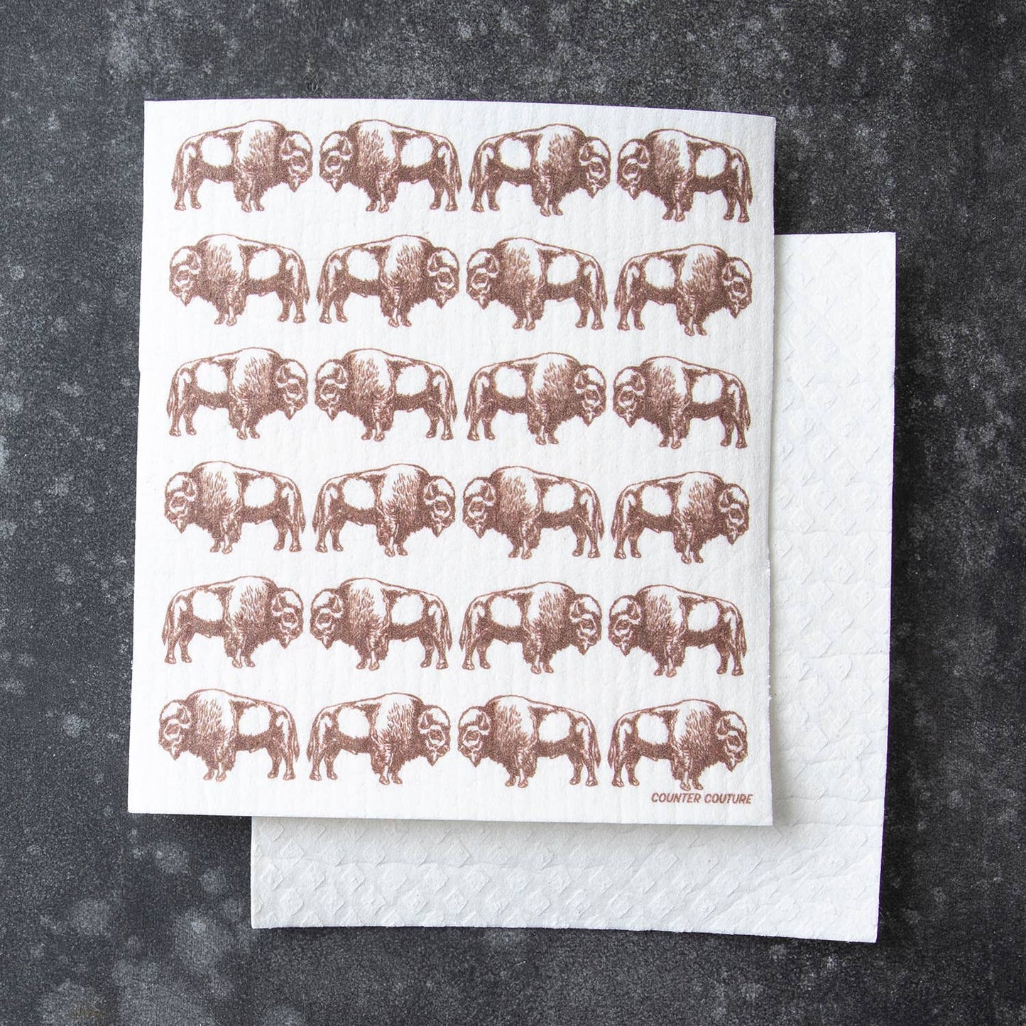 Bison Swedish Dishcloth - Buffalo Sponge Cloth