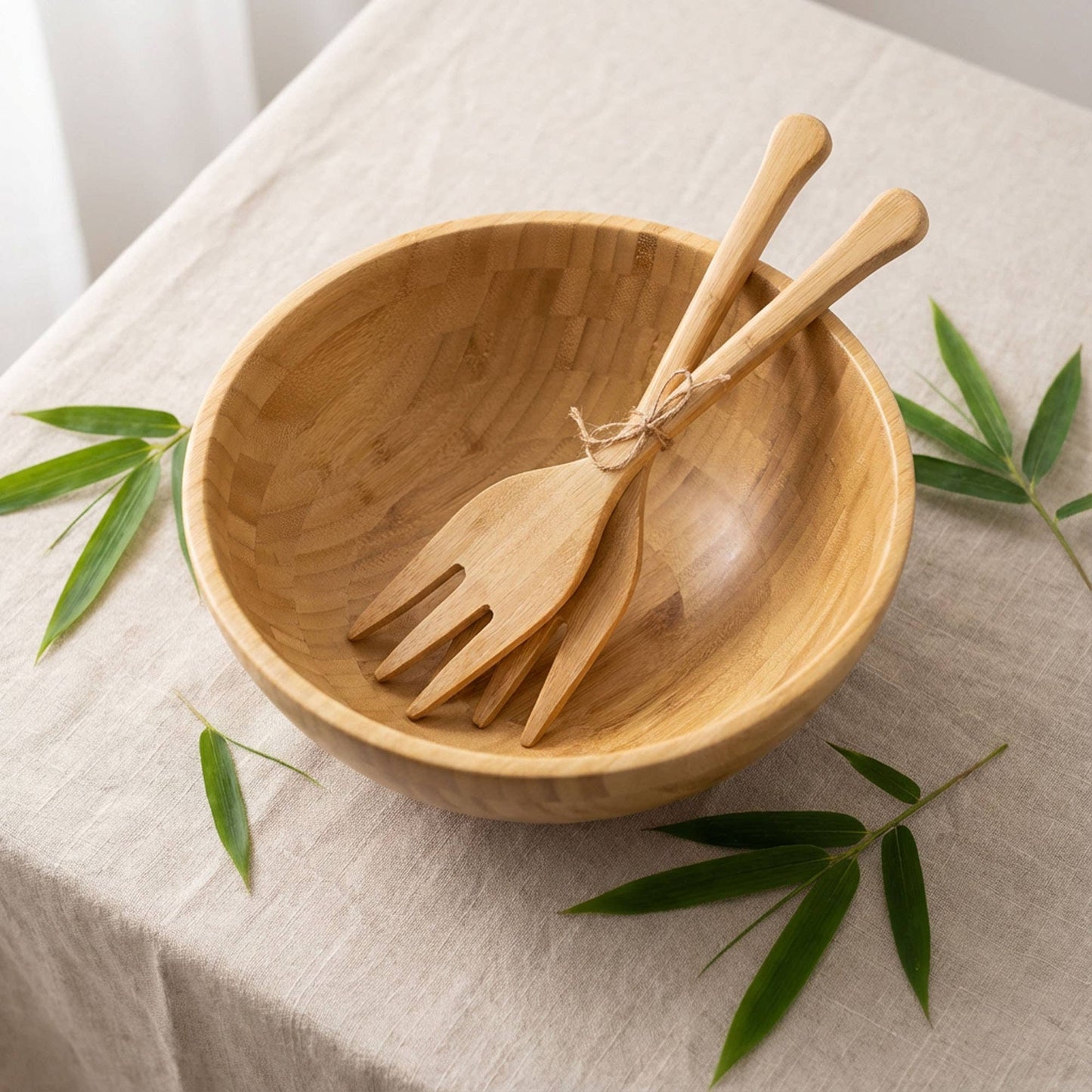 Bamboo Salad Serving Hands | Summer Bestseller