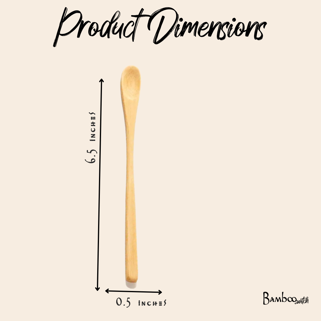 Bamboo Mixing Spoon | Long Stir Spoon