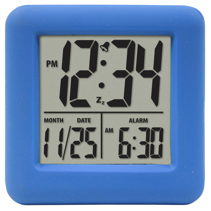 Soft Cube LCD Alarm Clock