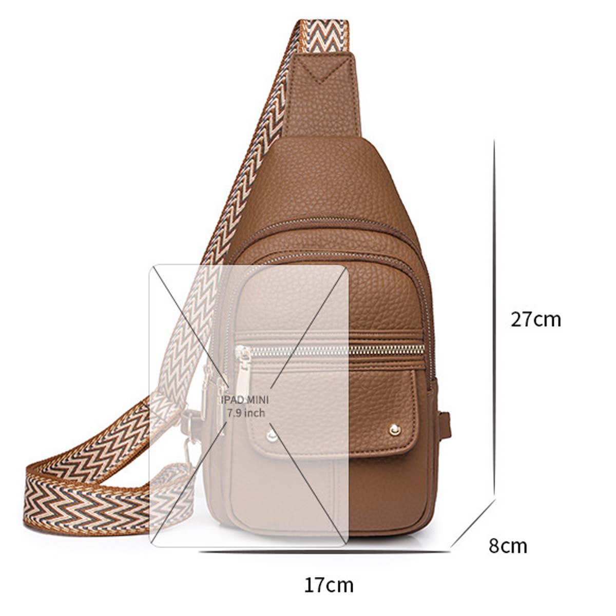 CWAB2727-LIGHTGREEN-OS SOFT LEATHER SHOULDER MESSENGER BAG