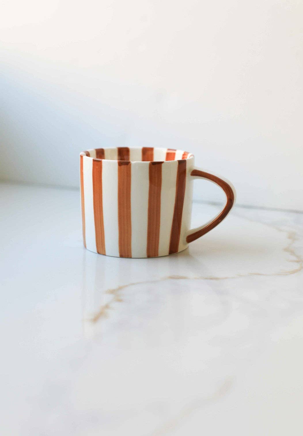 Simple Striped Mugs: Blue