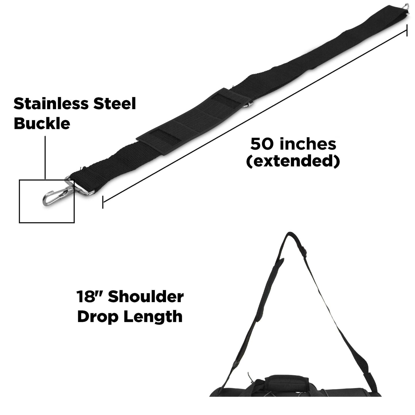 DALIX 25" Extra Large Vacation Travel Duffle Bag: Gray