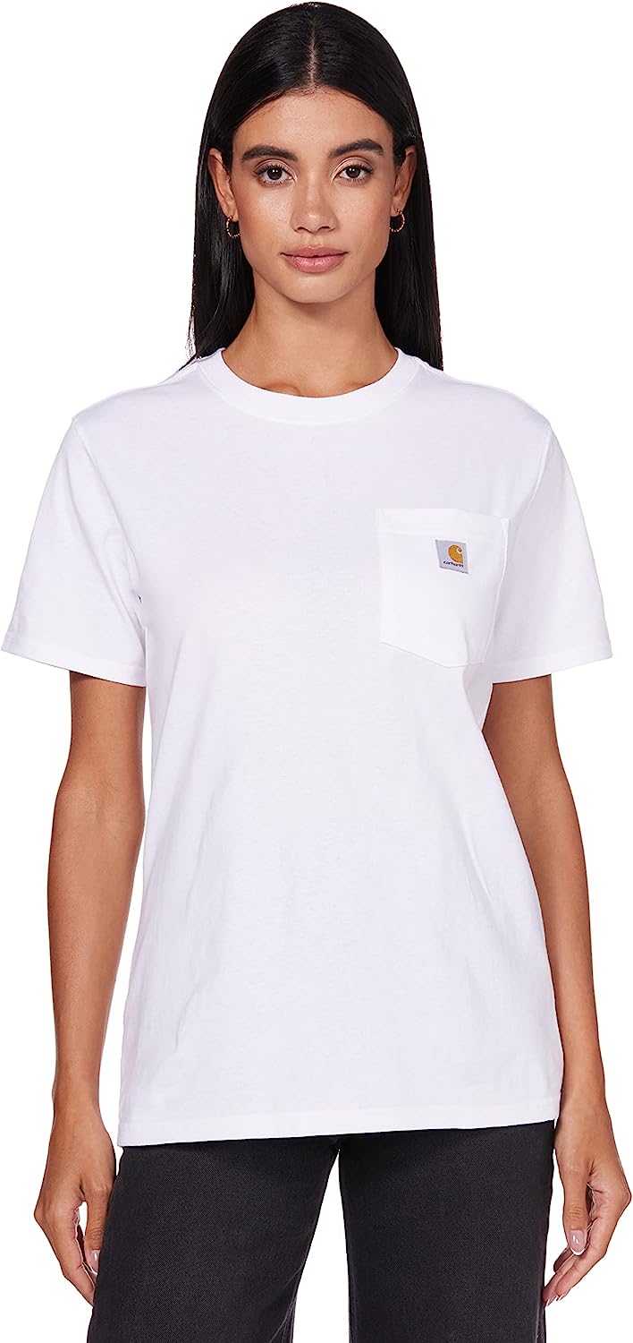 TK4687-W Carhartt Women Loose Fit Short-sleeve Pocket T-Shirt